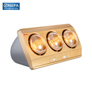  Đèn sưởi nhà tắm 3 bóng Nefa NFS68-3 - Bảo hành 24 tháng